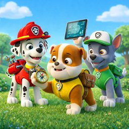 Helper Puppy Bag" (CARTOON PAW Patrol) 4-6 Preschool